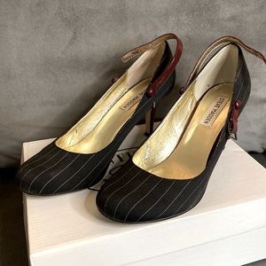 Aldo pinstripe heels
